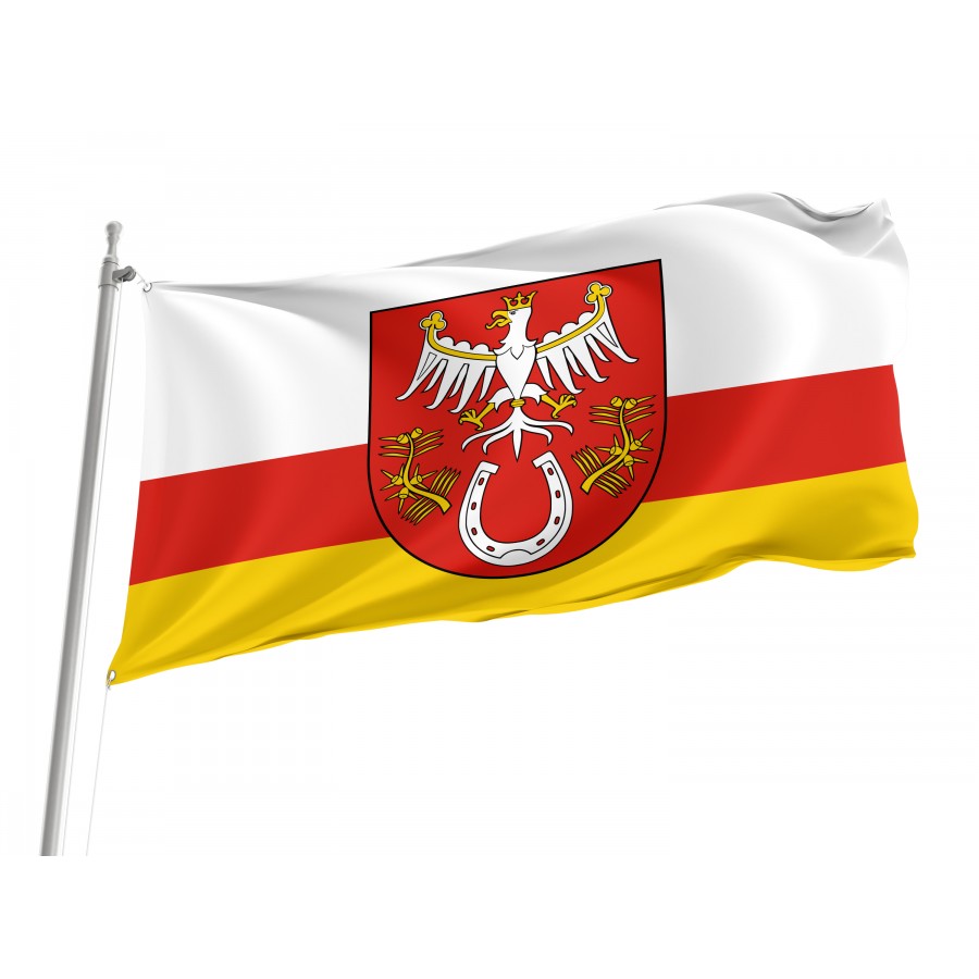 Flag Of Sulkowice, Patriotic Flags, Unique Design Print, Flags For Indoor & Outdoor Use - High Quality Poland for Indoor and Outdoor Use