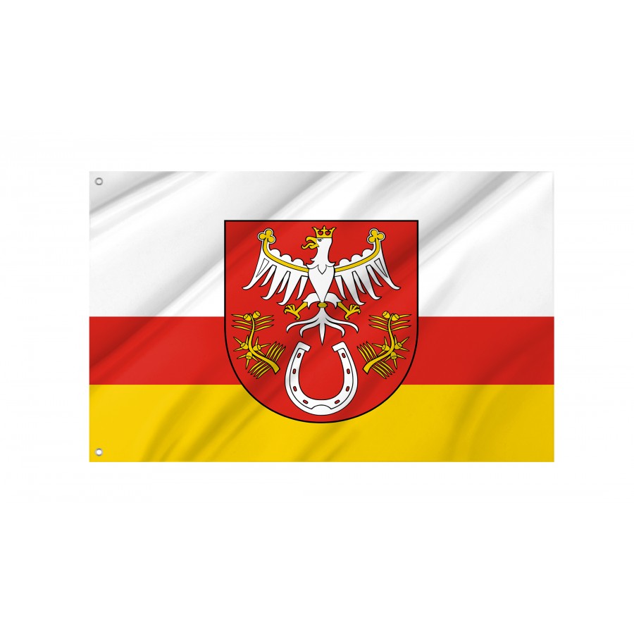 Flag Of Sulkowice, Patriotic Flags, Unique Design Print, Flags For Indoor & Outdoor Use - High Quality Poland for Indoor and Outdoor Use