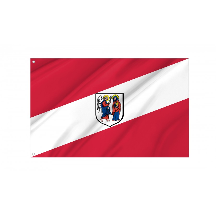 Flag Of Suprasl, Patriotic Flags, Unique Design Print, Flags For Indoor & Outdoor Use - High Quality Poland for Indoor and Outdoor Use