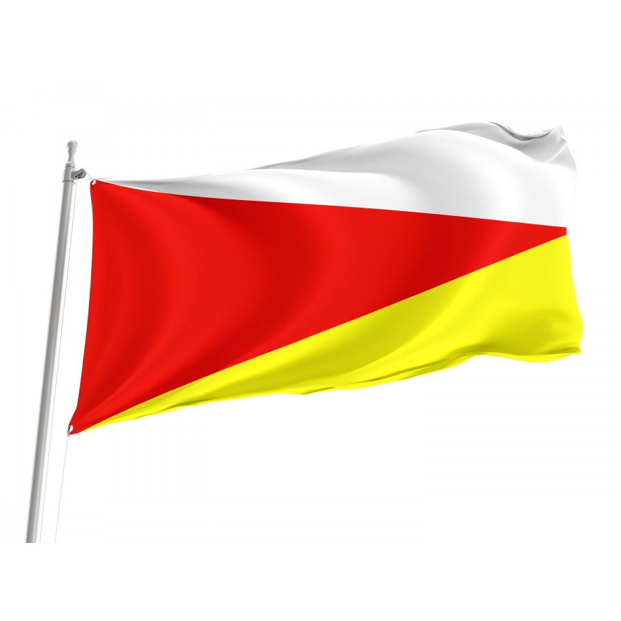 Flag Of Swarzedz, Patriotic Flags, Unique Design Print, Flags For Indoor & Outdoor Use - High Quality Poland for Indoor and Outdoor Use