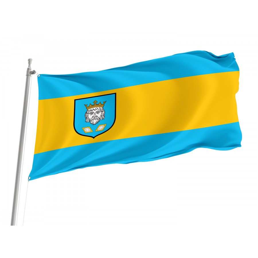 Flag Of Szamotuly, Patriotic Flags, Unique Design Print, Flags For Indoor & Outdoor Use - High Quality Poland for Indoor and Outdoor Use