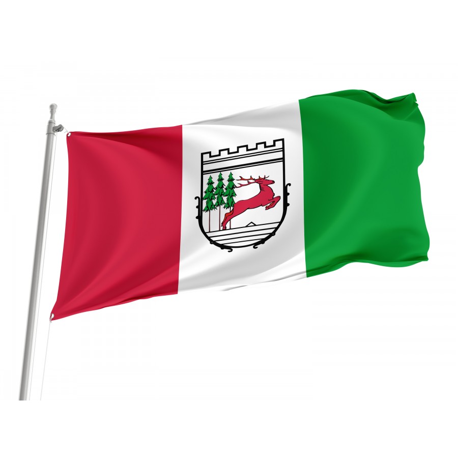 Flag Of Szczytno, Patriotic Flags, Unique Design Print, Flags For Indoor & Outdoor Use - High Quality Poland for Indoor and Outdoor Use
