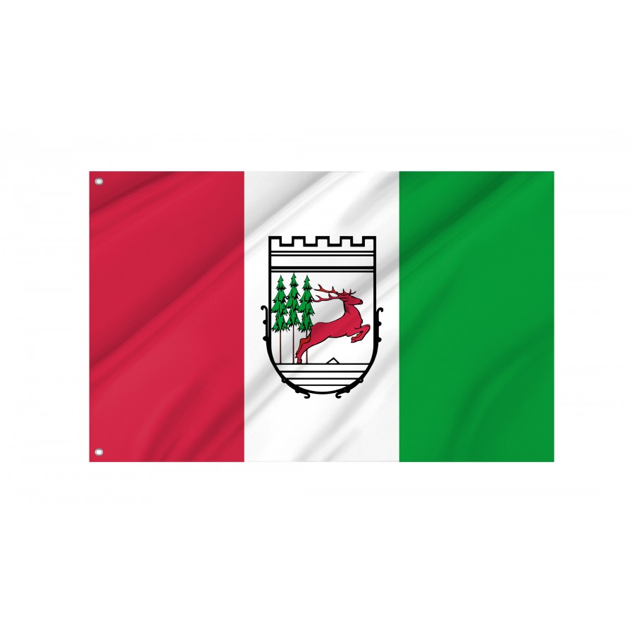 Flag Of Szczytno, Patriotic Flags, Unique Design Print, Flags For Indoor & Outdoor Use - High Quality Poland for Indoor and Outdoor Use