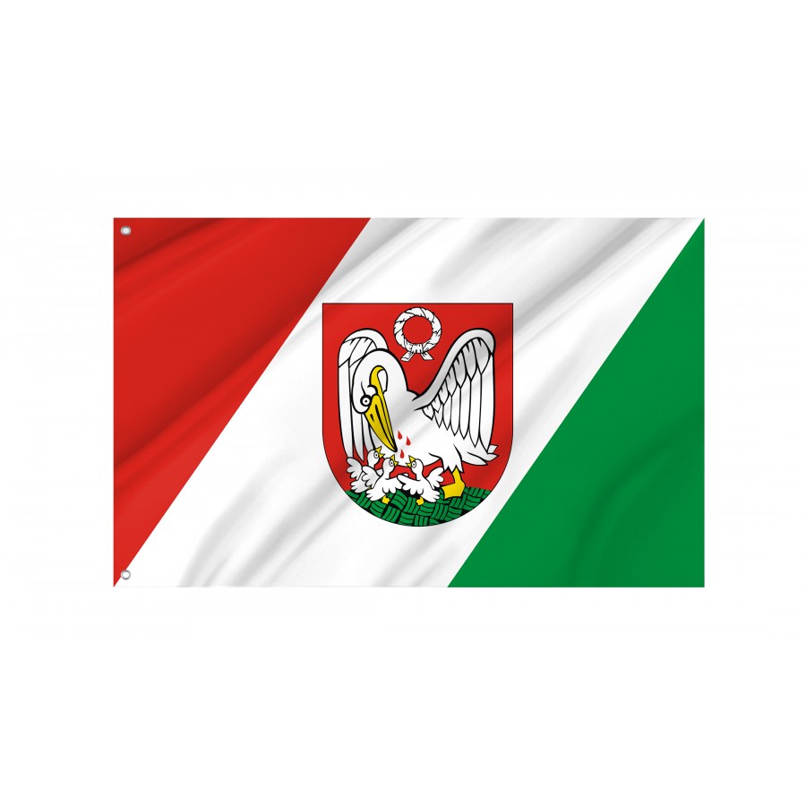 Flag Of Szubin, Patriotic Flags, Unique Design Print, Flags For Indoor & Outdoor Use - High Quality Poland for Indoor and Outdoor Use
