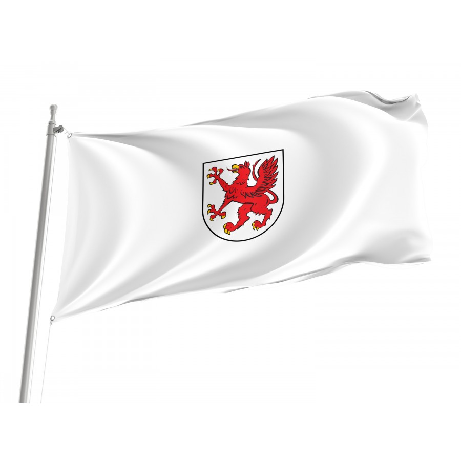 Flag Of Tczew, Patriotic Flags, Unique Design Print, Flags For Indoor & Outdoor Use - High Quality Poland for Indoor and Outdoor Use