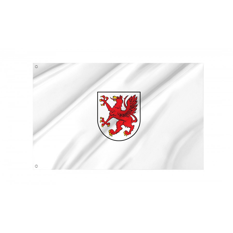 Flag Of Tczew, Patriotic Flags, Unique Design Print, Flags For Indoor & Outdoor Use - High Quality Poland for Indoor and Outdoor Use