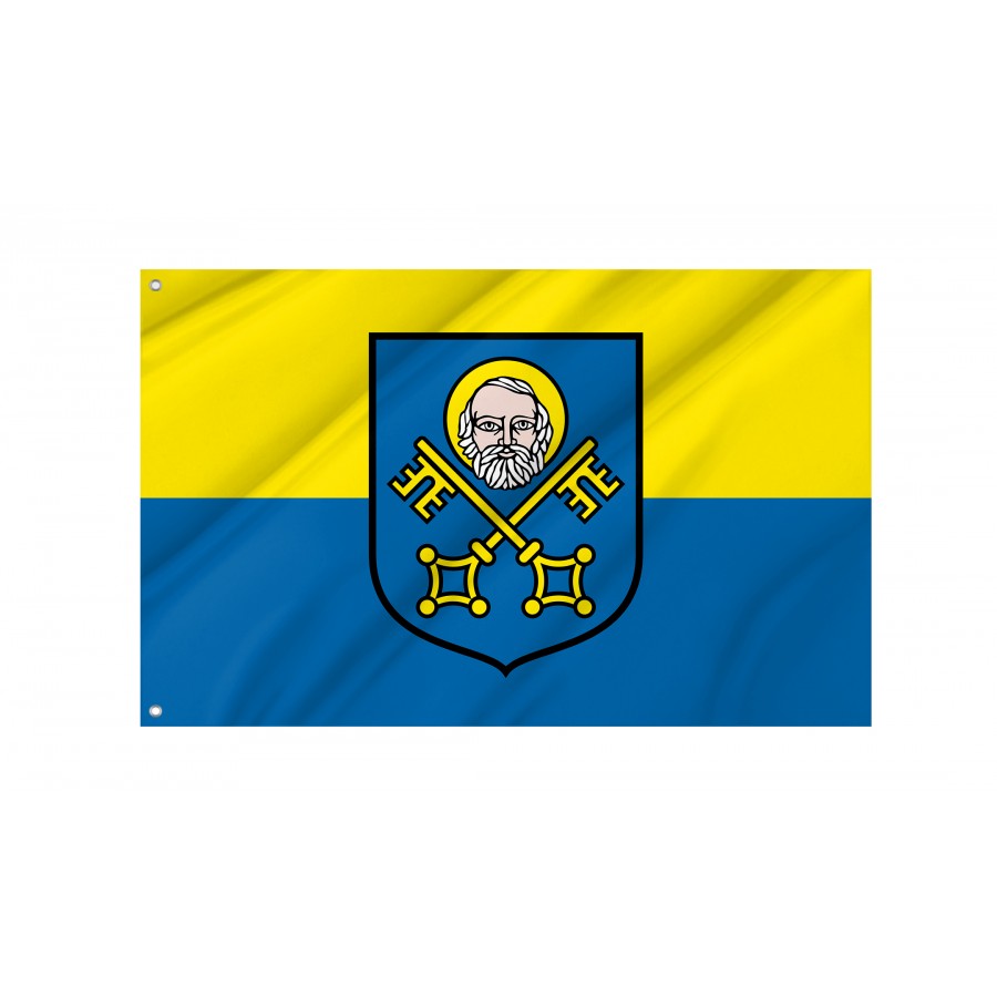 Flag Of Trzebnica, Patriotic Flags, Unique Design Print, Flags For Indoor & Outdoor Use - High Quality Poland for Indoor and Outdoor Use