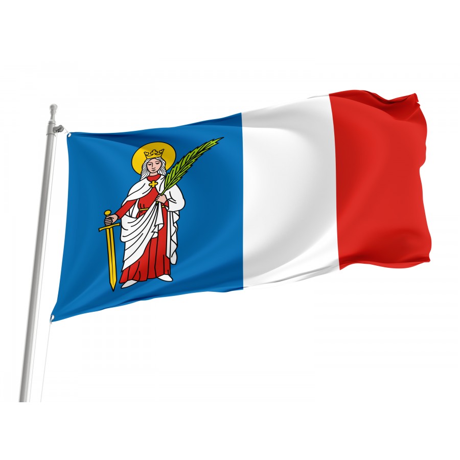 Flag Of Tyczyn, Patriotic Flags, Unique Design Print, Flags For Indoor & Outdoor Use - High Quality Poland for Indoor and Outdoor Use