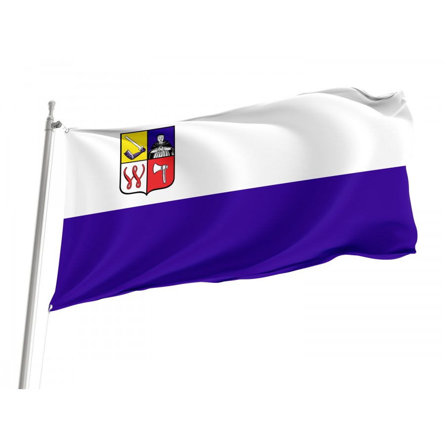 Flag Of Wagrowiec, Patriotic Flags, Unique Design Print, Flags For Indoor & Outdoor Use - High Quality Poland for Indoor and Outdoor Use