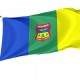 Flag of Wegliniec, Patriotic Flags, Unique Design Print, Flags for Indoor & Outdoor Use - Imagine 1