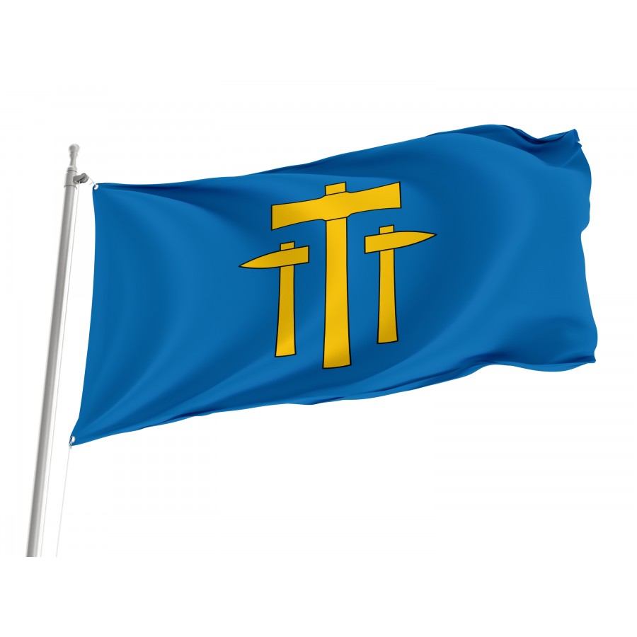 Flag Of Wieliczka, Patriotic Flags, Unique Design Print, Flags For Indoor & Outdoor Use - High Quality Poland for Indoor and Outdoor Use