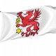 Flag of Wolin, Patriotic Flags, Unique Design Print, Flags for Indoor & Outdoor Use - Imagine 1