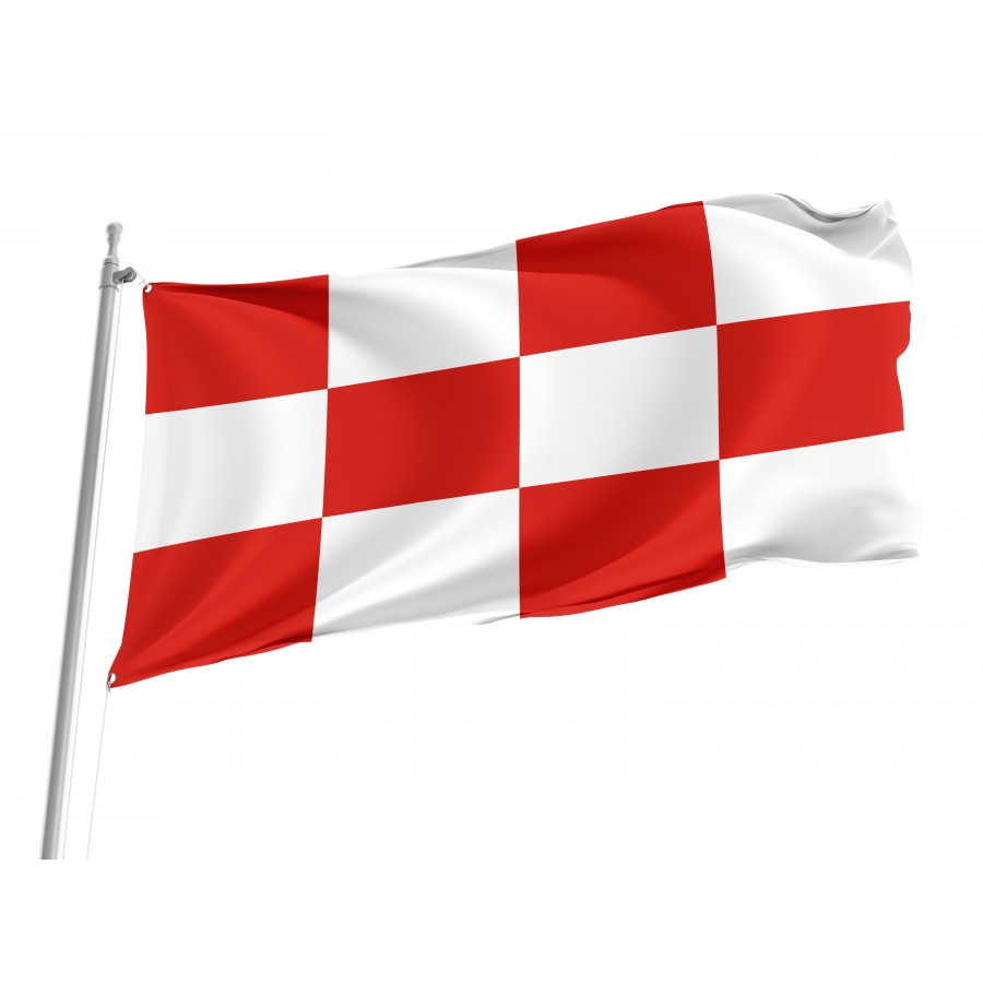 Flag Of Wolow, Patriotic Flags, Unique Design Print, Flags For Indoor & Outdoor Use - High Quality Poland for Indoor and Outdoor Use