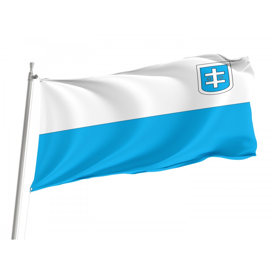 Flag Of Wschowa, Patriotic Flags, Unique Design Print, Flags For Indoor & Outdoor Use - High Quality Poland for Indoor and Outdoor Use