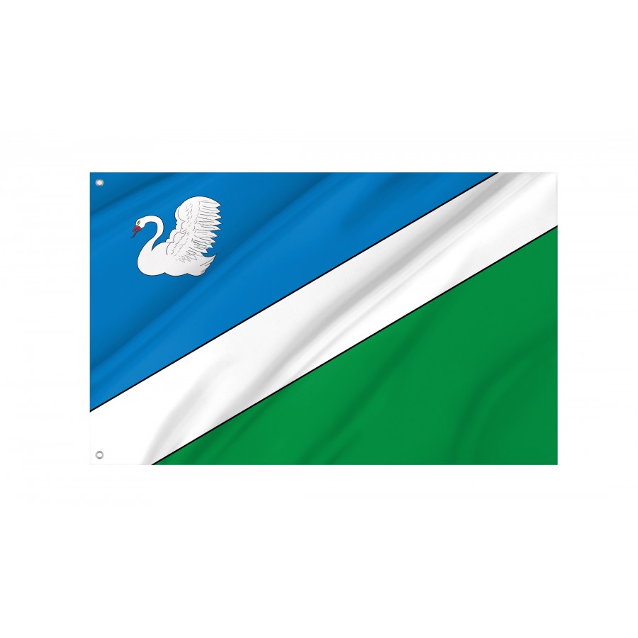 Flag Of Wysokie Mazowieckie, Patriotic Flags, Unique Design Print, Flags For Indoor & Outdoor Use - High Quality Poland for Indoor and Outdoor Use