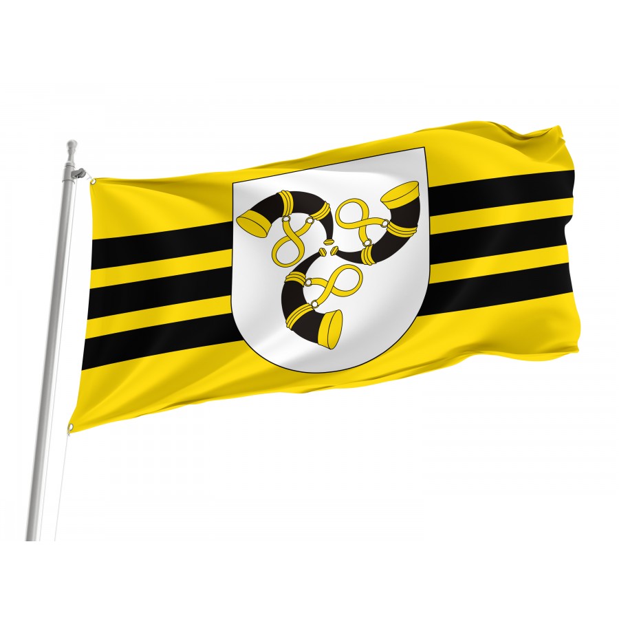 Flag Of Zakliczyn, Patriotic Flags, Unique Design Print, Flags For Indoor & Outdoor Use - High Quality Poland for Indoor and Outdoor Use