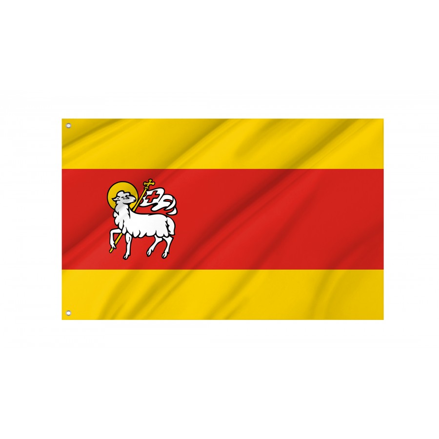 Flag Of Zakroczym, Patriotic Flags, Unique Design Print, Flags For Indoor & Outdoor Use - High Quality Poland for Indoor and Outdoor Use