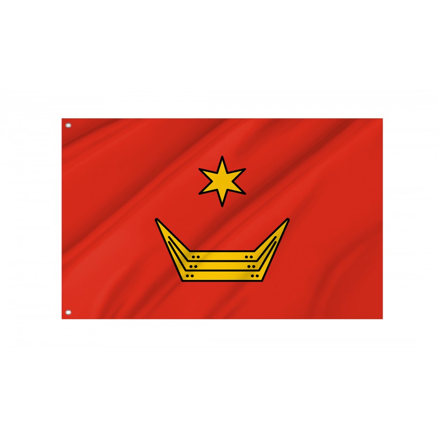 Flag Of Zerkow, Patriotic Flags, Unique Design Print, Flags For Indoor & Outdoor Use - High Quality Poland for Indoor and Outdoor Use