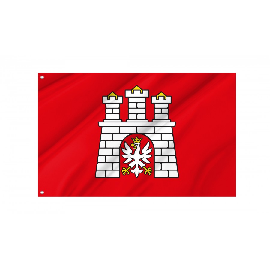 Flag Of Zgierz, Patriotic Flags, Unique Design Print, Flags For Indoor & Outdoor Use - High Quality Poland for Indoor and Outdoor Use