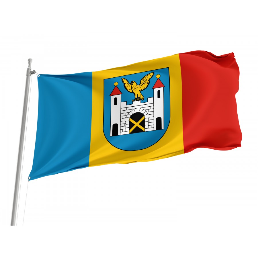 Flag Of Zlocieniec, Patriotic Flags, Unique Design Print, Flags For Indoor & Outdoor Use - High Quality Poland for Indoor and Outdoor Use