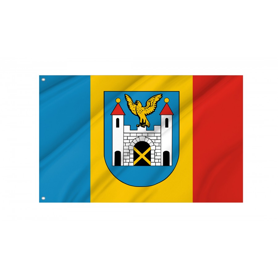 Flag Of Zlocieniec, Patriotic Flags, Unique Design Print, Flags For Indoor & Outdoor Use - High Quality Poland for Indoor and Outdoor Use