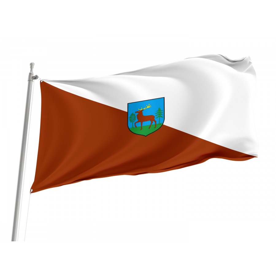 Flag Of Zlotow, Patriotic Flags, Unique Design Print, Flags For Indoor & Outdoor Use - High Quality Poland for Indoor and Outdoor Use