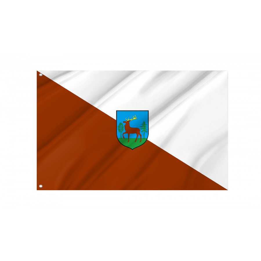 Flag Of Zlotow, Patriotic Flags, Unique Design Print, Flags For Indoor & Outdoor Use - High Quality Poland for Indoor and Outdoor Use