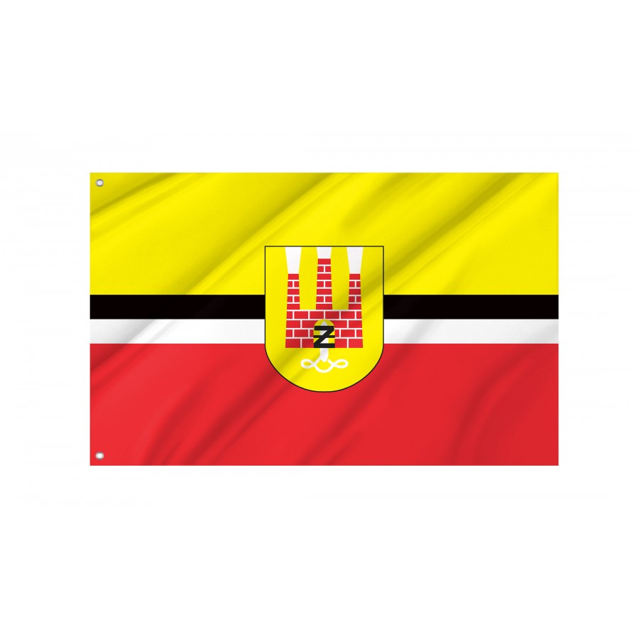 Flag Of Zyrardow, Patriotic Flags, Unique Design Print, Flags For Indoor & Outdoor Use - High Quality Poland for Indoor and Outdoor Use