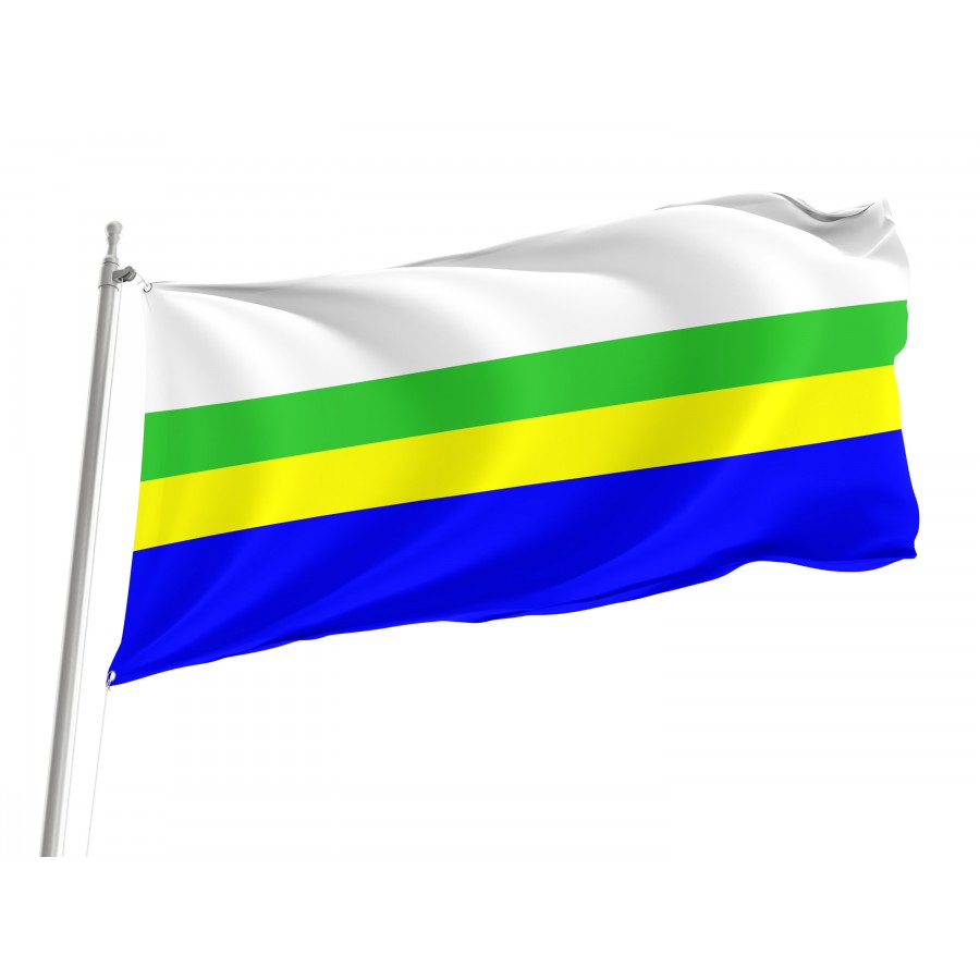 Flag Of Makow Podhalanski, Patriotic Flags, Unique Design Print, Flags For Indoor & Outdoor Use - High Quality Poland for Indoor and Outdoor Use