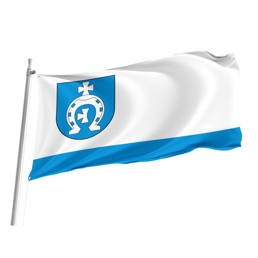 Miedzyrzec Podlaski Flag, Patriotic Flags, Unique Design Print, Flags For Indoor & Outdoor Use - High Quality Poland for Indoor and Outdoor Use