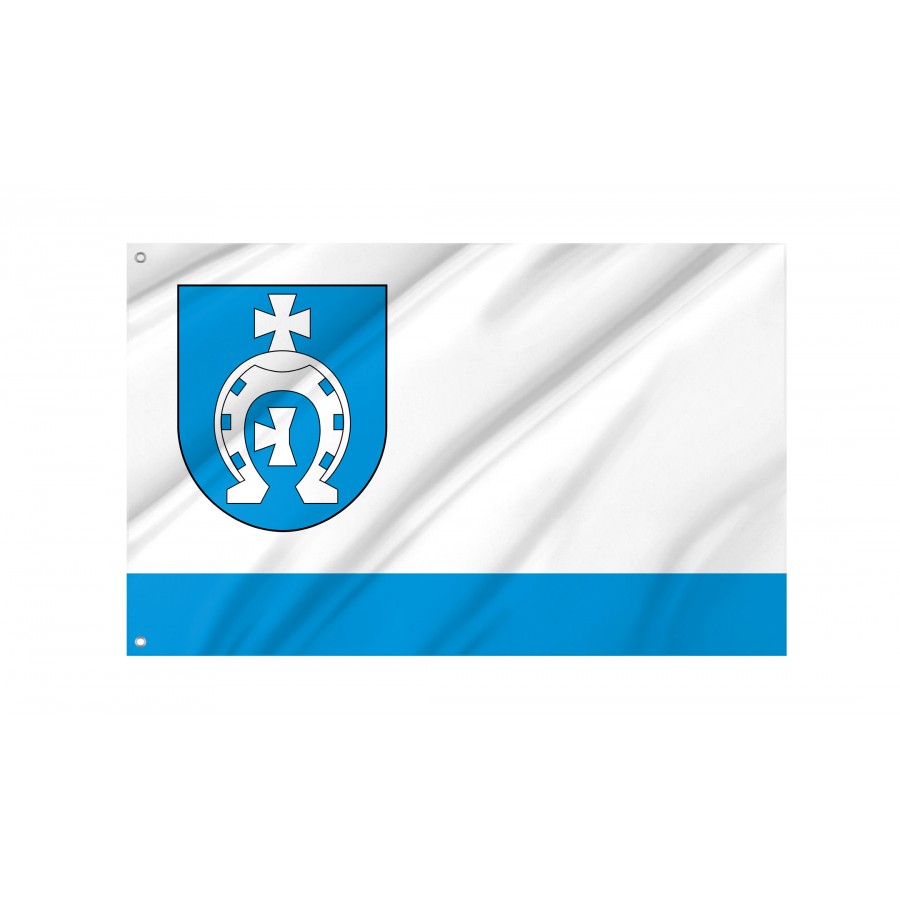 Miedzyrzec Podlaski Flag, Patriotic Flags, Unique Design Print, Flags For Indoor & Outdoor Use - High Quality Poland for Indoor and Outdoor Use
