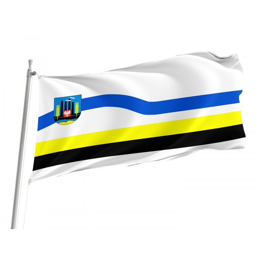 Myszkow Old Flag, Patriotic Flags, Unique Design Print, Flags For Indoor & Outdoor Use - High Quality Poland for Indoor and Outdoor Use