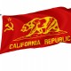 Communist California Republic Flag for Indoor & Outdoor Use - Imagine 1