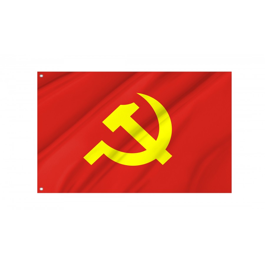 Flag of Communist Party of Vietnam, Unique Design Print, Flags for Indoor & Outdoor Use