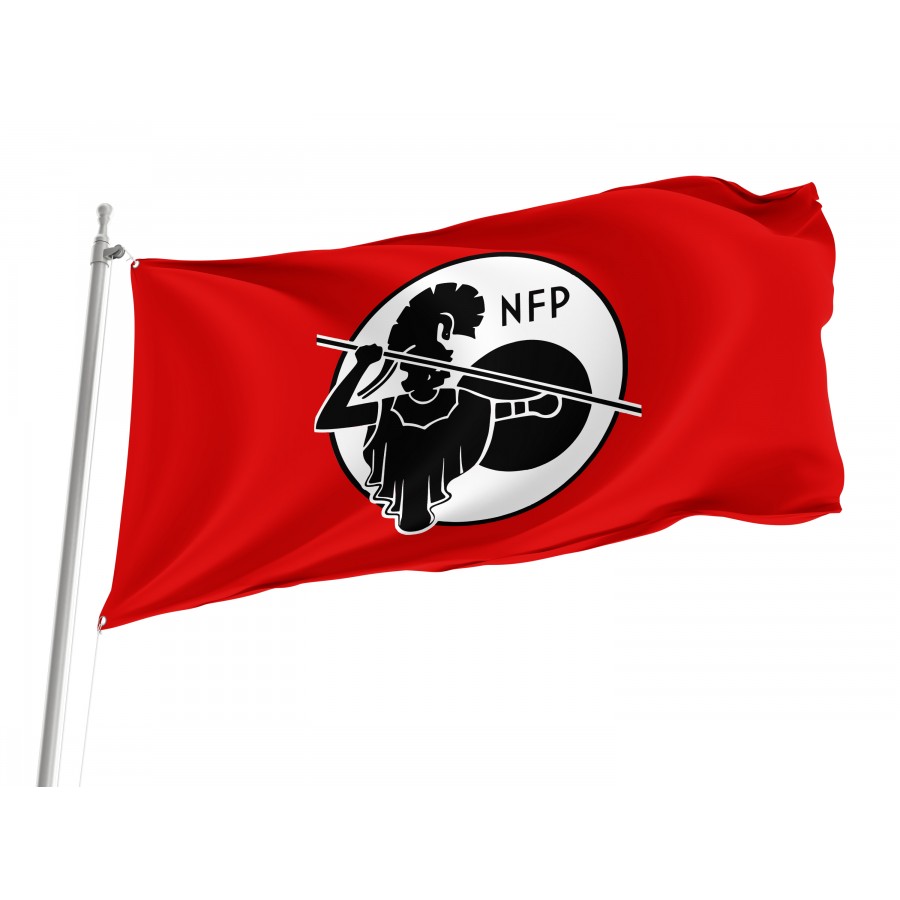 Flag of New Political Front, Unique Design Print, Flags for Indoor & Outdoor Use