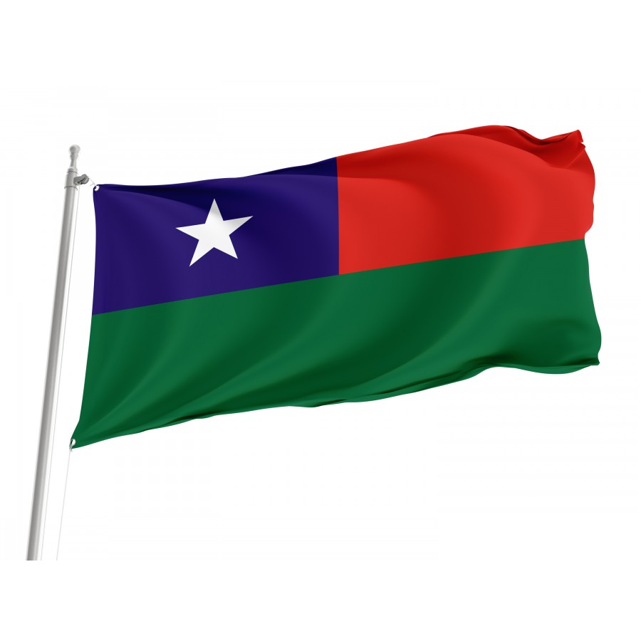 Flag of Pa-O National Organisation, Unique Design Print, Flags for Indoor & Outdoor Use
