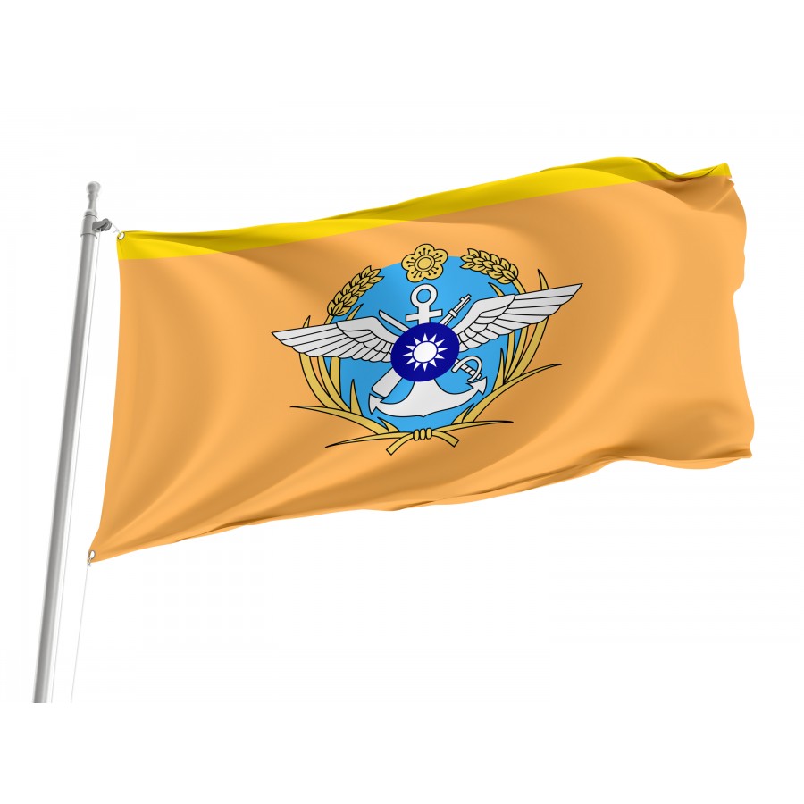 ROC General Political Warfare Department Director's Flag, Unique Design Print, Flags for Indoor & Outdoor Use