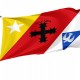 Flag of Aguada, Puerto Rico, Patriotic Flags, Unique Design Print, Flags for Indoor & Outdoor Use - Imagine 1
