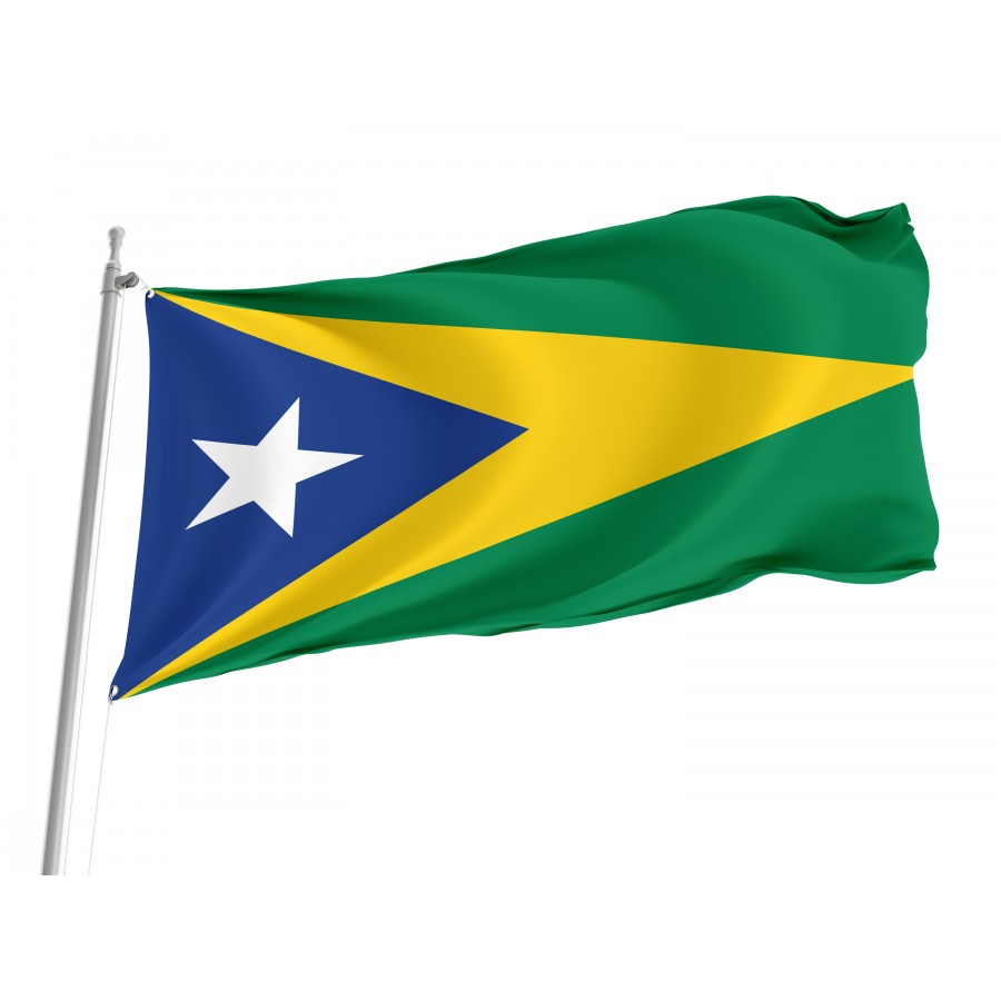 Flag Of Aguas Buenas, Puerto Rico, Patriotic Flags, Unique Design Print, Flags For Indoor & Outdoor Use - High Quality Puerto Rico for Indoor and Outdoor Use
