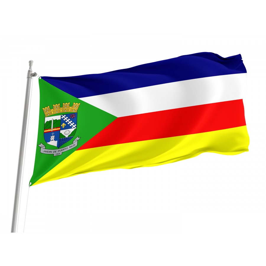Flag Of Aibonito, Puerto Rico, Patriotic Flags, Unique Design Print, Flags For Indoor & Outdoor Use - High Quality Puerto Rico for Indoor and Outdoor Use