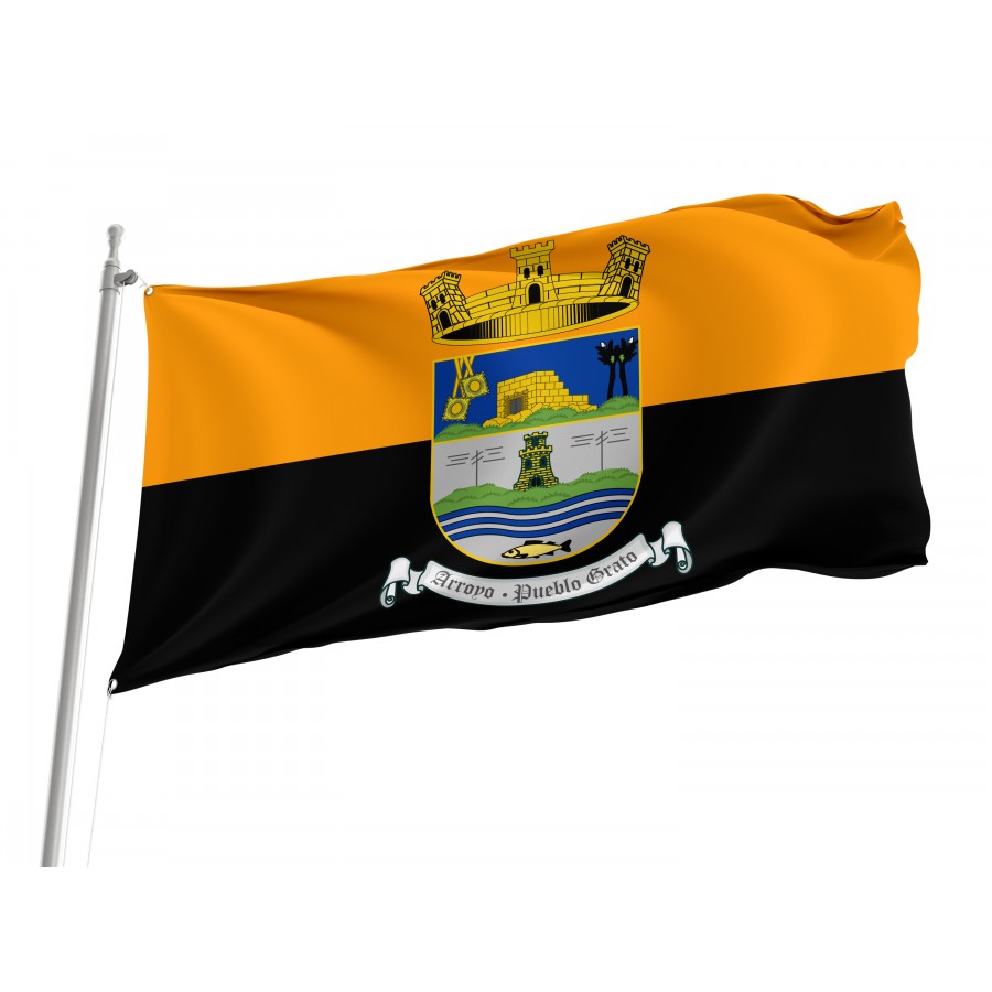 Flag Of Arroyo, Puerto Rico, Patriotic Flags, Unique Design Print, Flags For Indoor & Outdoor Use - High Quality Puerto Rico for Indoor and Outdoor Use