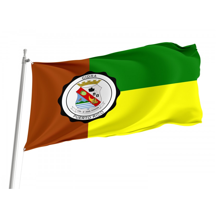 Flag Of Cidra, Puerto Rico, Patriotic Flags, Unique Design Print, Flags For Indoor & Outdoor Use - High Quality Puerto Rico for Indoor and Outdoor Use