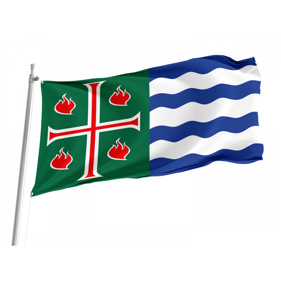 Flag Of Mayagüez, Puerto Rico, Patriotic Flags, Unique Design Print, Flags For Indoor & Outdoor Use - High Quality Puerto Rico for Indoor and Outdoor Use