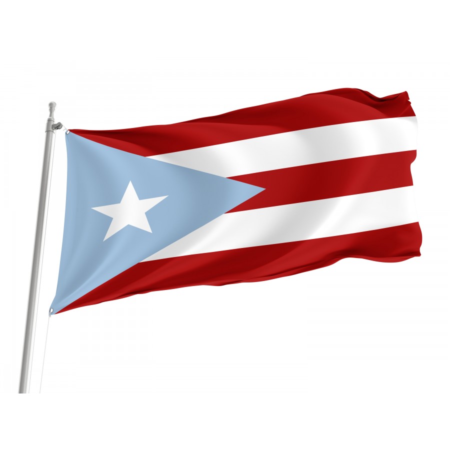 Flag Of Puerto Rico 1895-1952, Patriotic Flags, Unique Design Print, Flags For Indoor & Outdoor Use - High Quality Puerto Rico for Indoor and Outdoor Use