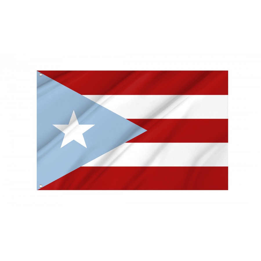 Flag Of Puerto Rico 1895-1952, Patriotic Flags, Unique Design Print, Flags For Indoor & Outdoor Use - High Quality Puerto Rico for Indoor and Outdoor Use