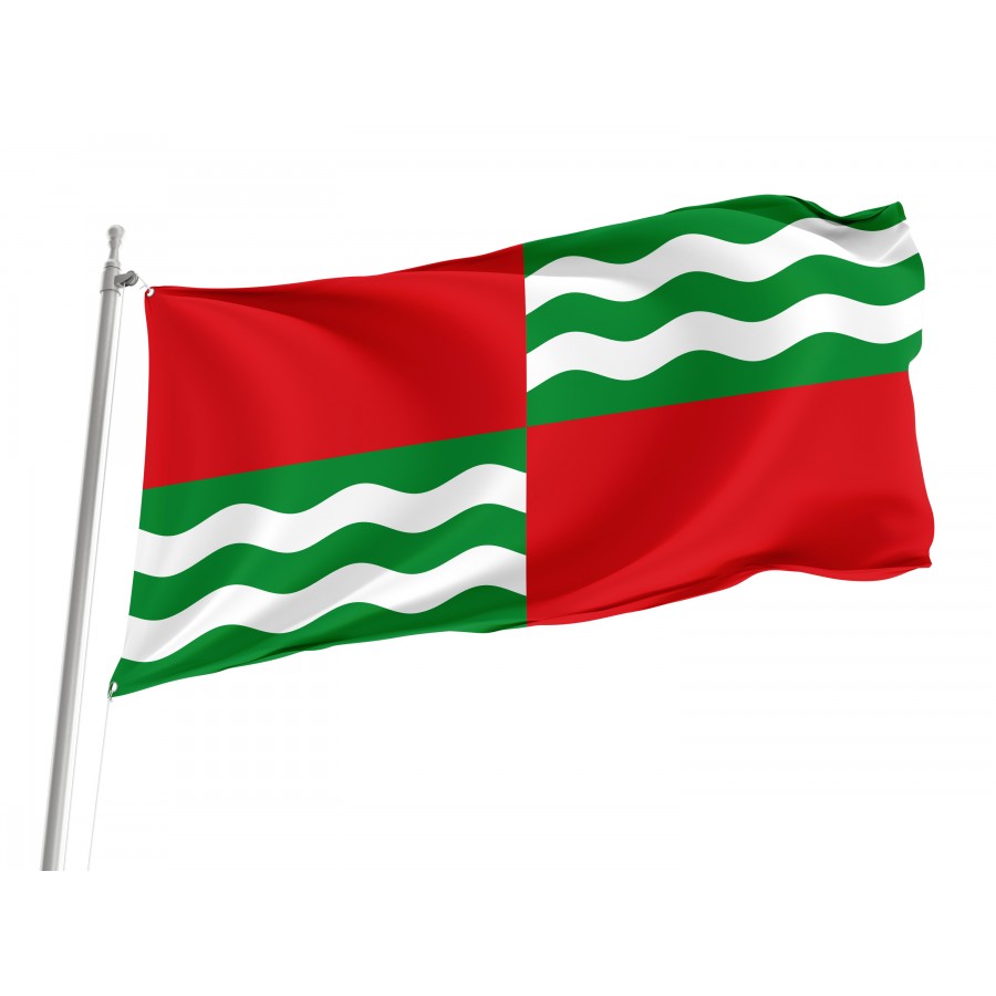 Flag Of Quebradillas, Puerto Rico, Patriotic Flags, Unique Design Print, Flags For Indoor & Outdoor Use - High Quality Puerto Rico for Indoor and Outdoor Use
