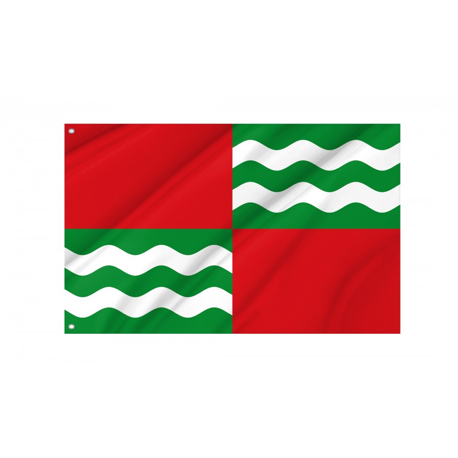 Flag Of Quebradillas, Puerto Rico, Patriotic Flags, Unique Design Print, Flags For Indoor & Outdoor Use - High Quality Puerto Rico for Indoor and Outdoor Use