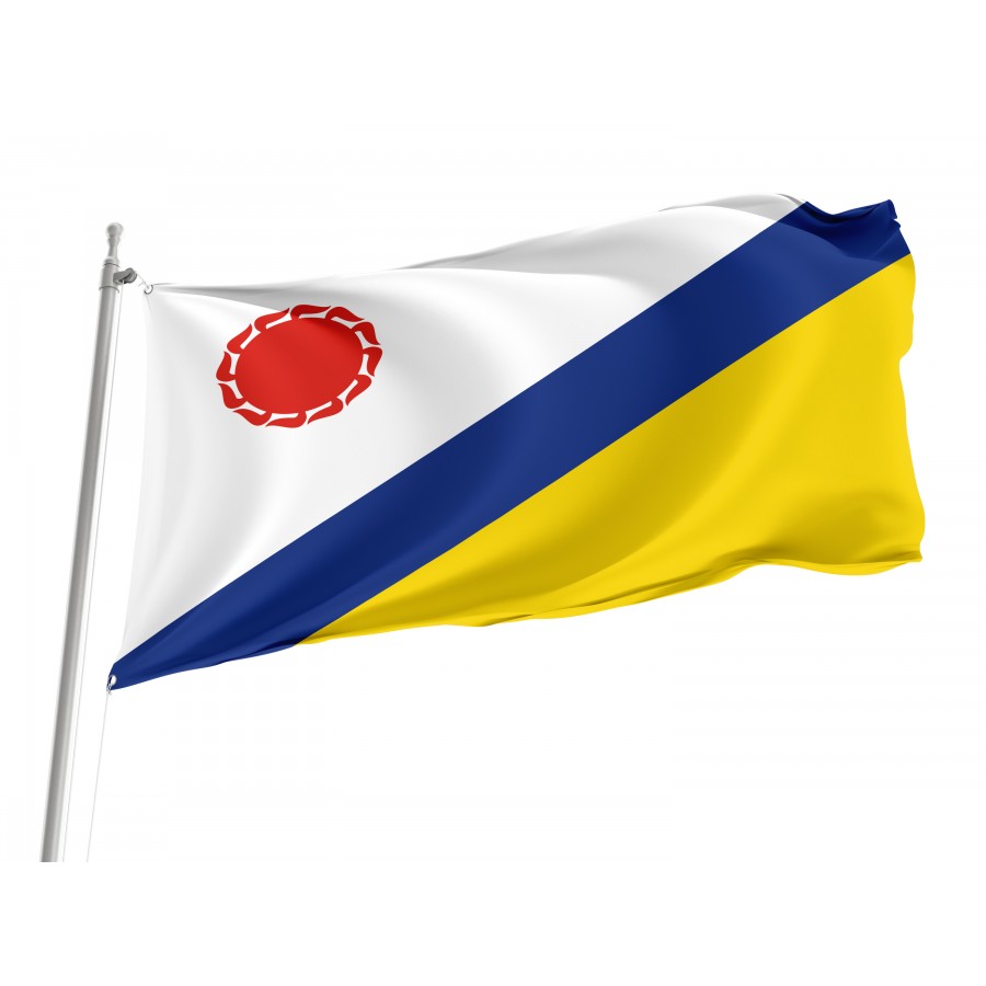 Flag Of Elista (Kalmykia), Patriotic Flags, Unique Design Print, Flags For Indoor & Outdoor Use - High Quality Russia for Indoor and Outdoor Use