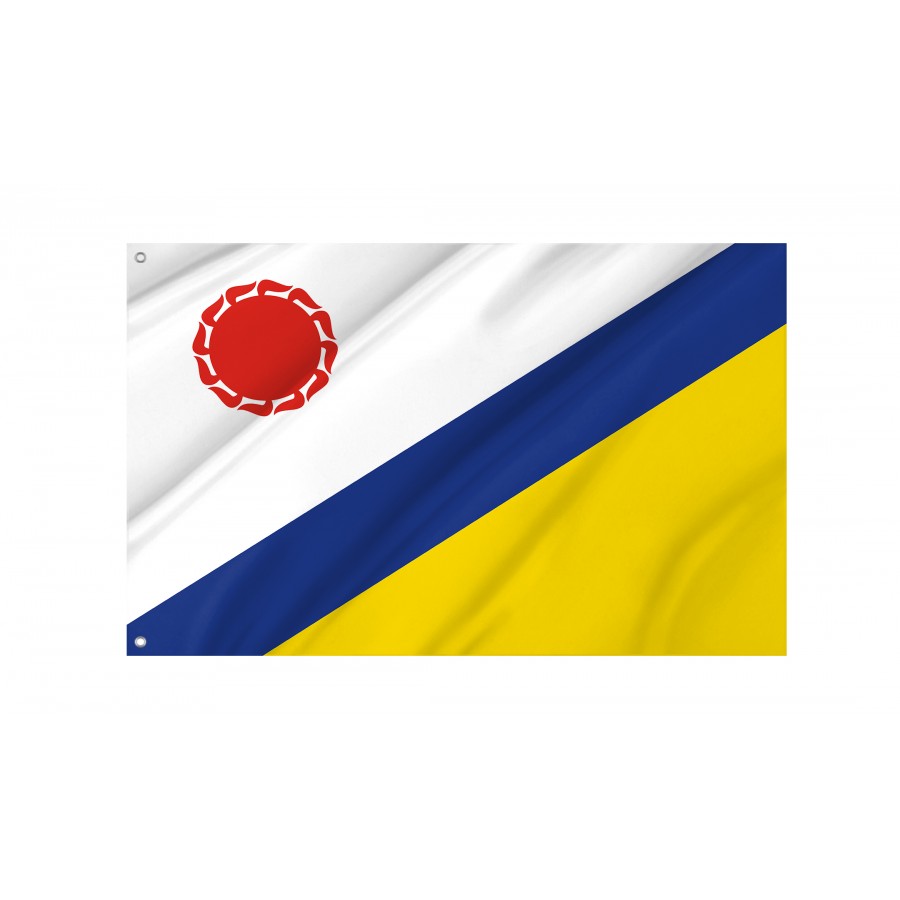 Flag Of Elista (Kalmykia), Patriotic Flags, Unique Design Print, Flags For Indoor & Outdoor Use - High Quality Russia for Indoor and Outdoor Use