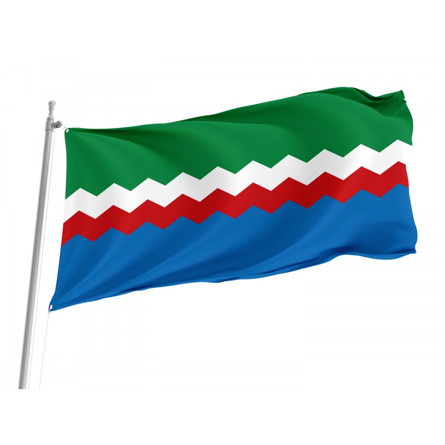 Flag Of Elizovsky Rayon, Patriotic Flags, Unique Design Print, Flags For Indoor & Outdoor Use - High Quality Russia for Indoor and Outdoor Use